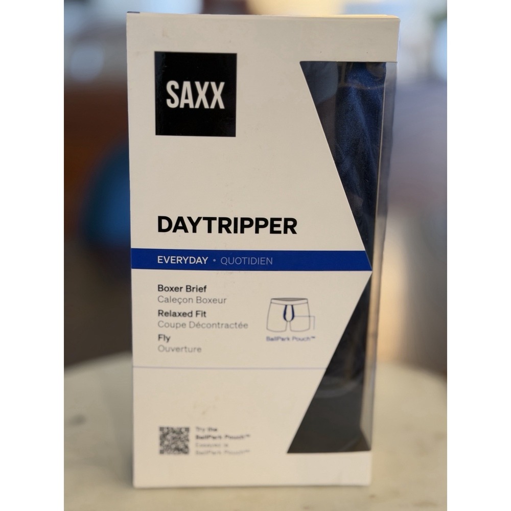 SAXX Daytripper Everyday Boxer Briefs Men XXL Relaxed Fit 5" Inseam NIB